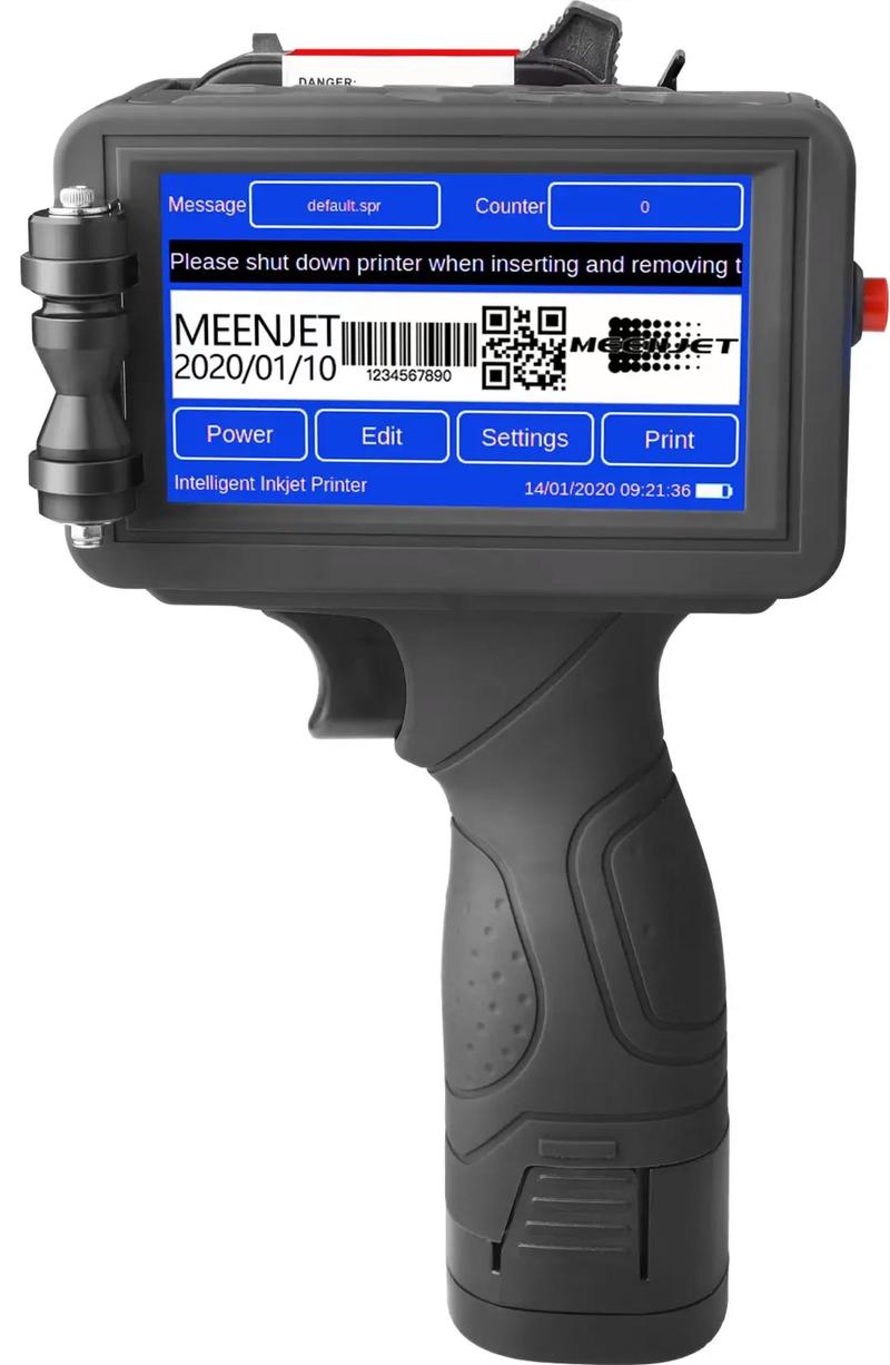 手持喷码机为什么不打字,字打不全,打字模糊,以下简单介绍一下